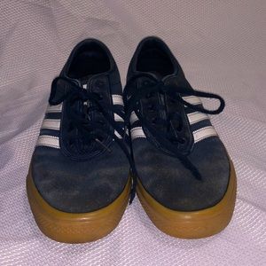Navy Adidas Skate Shoes